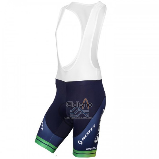 Orica Verdeedge Ropa Ciclismo Culotte Corto 2015 Mangas Cortas Blanco y Azul